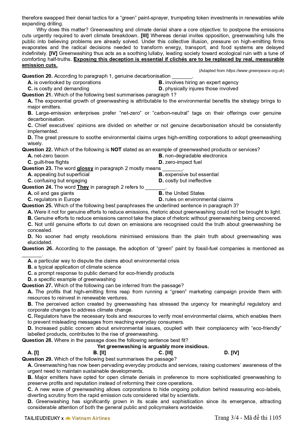 Đề thi Tốt nghiệp THPT Tiếng Anh 2025 pdf - 3