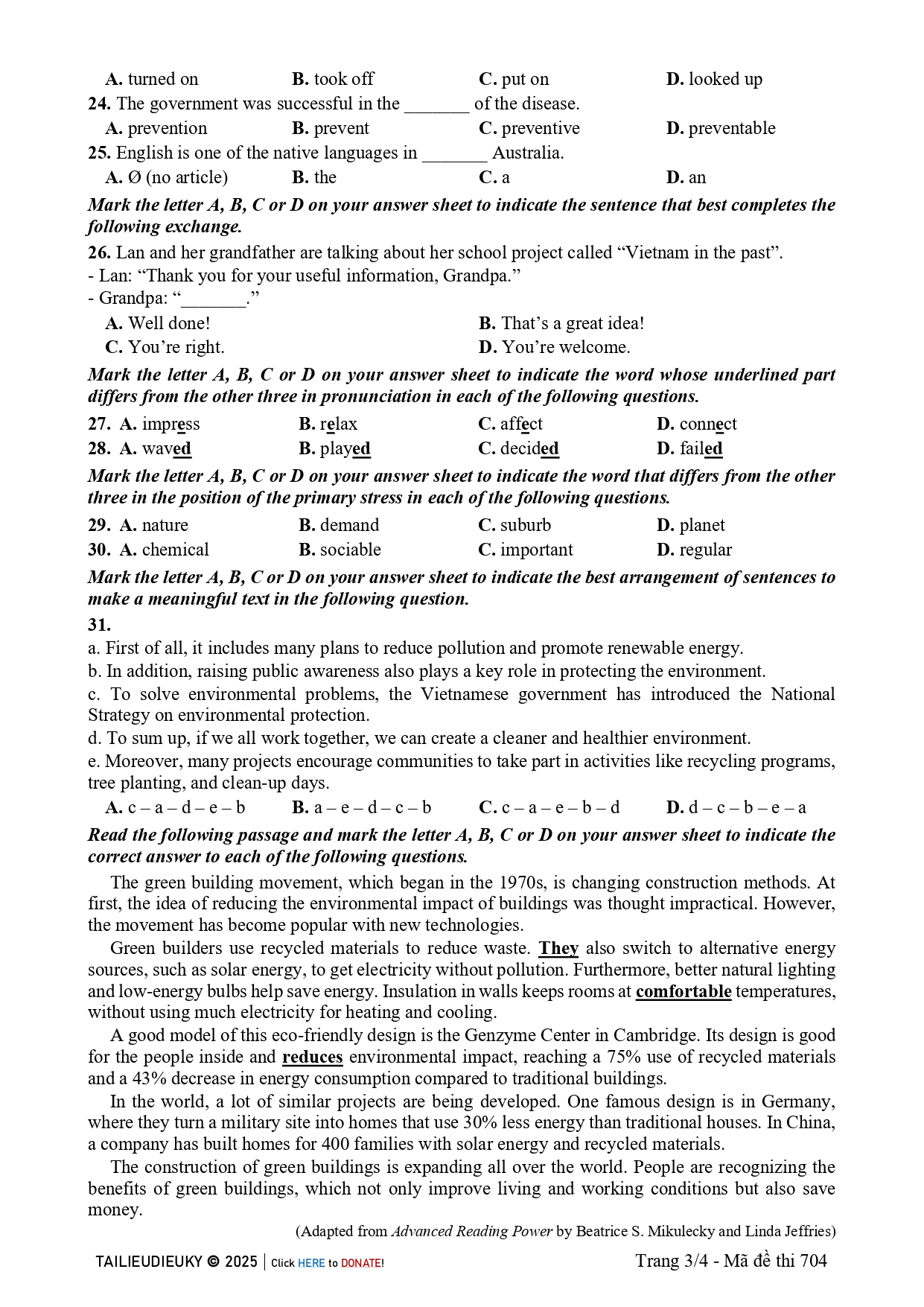 Đề thi lớp 10 môn Anh Đắk Lắk 2025-2026_page-0003