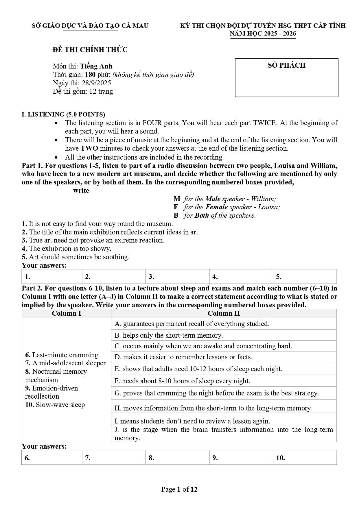 Đề học sinh giỏi cấp tỉnh Cà Mau năm 2025 Tiếng Anh_page-0001