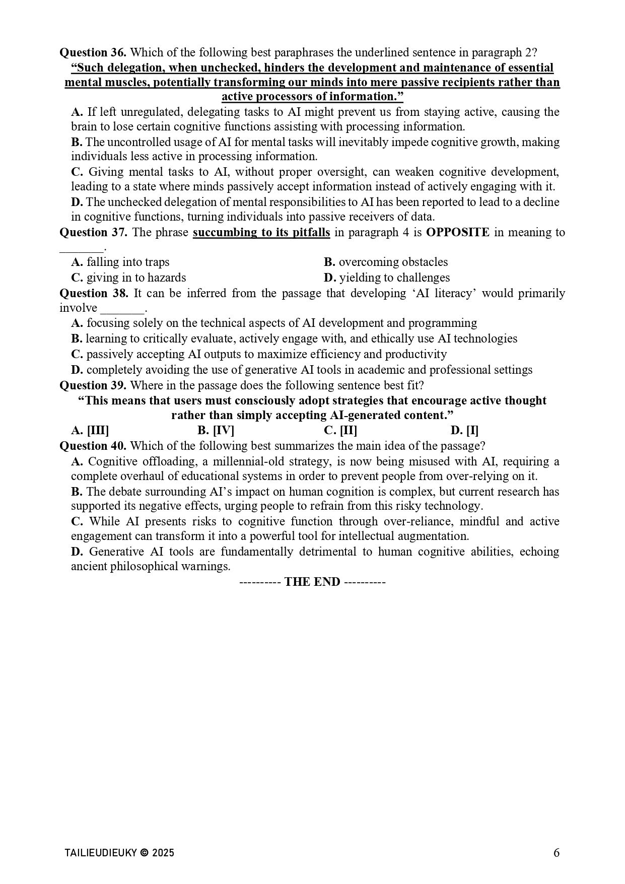 Đề thi thử Tốt nghiệp THPT 2026 Tiếng Anh Bắc Giang_page-0006