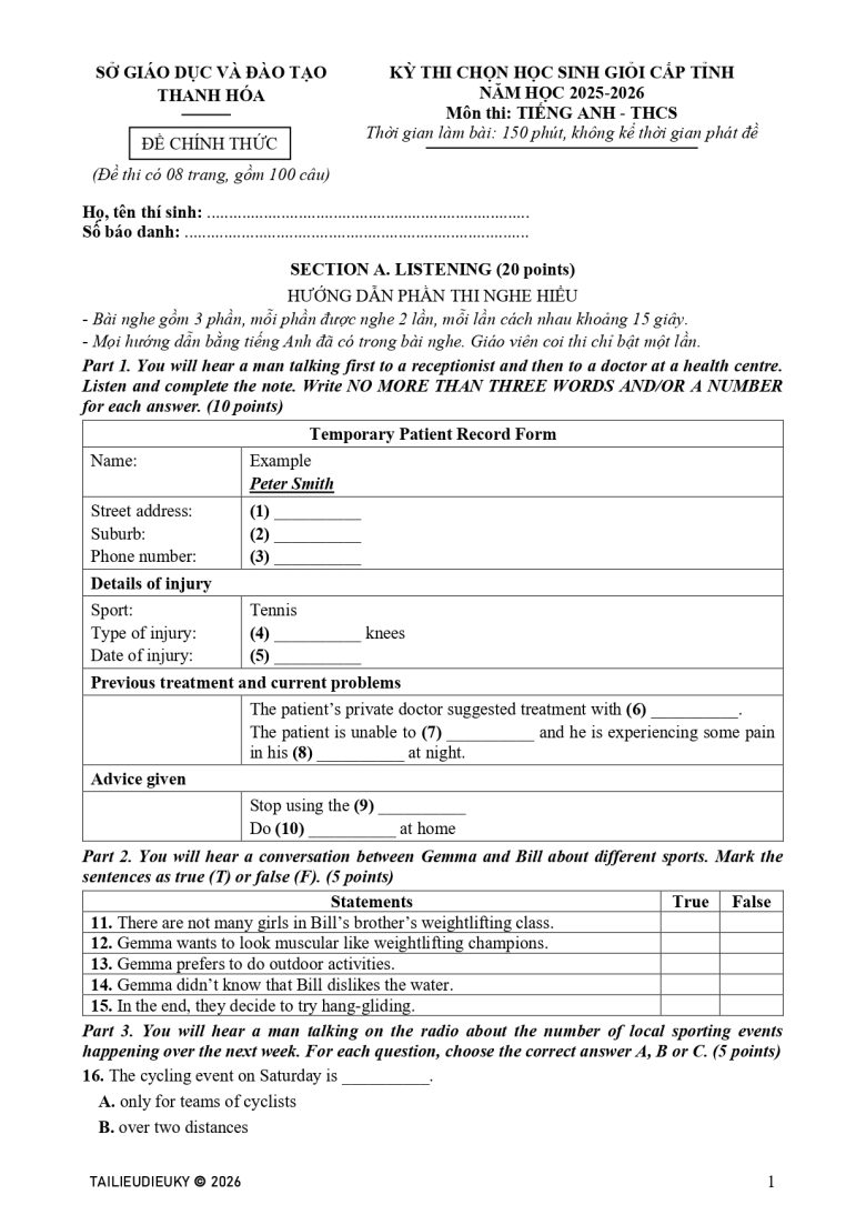 Đề HSG Anh 9 Thanh Hóa 2025-2026_page-0001